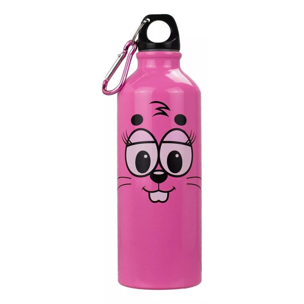 Garrafa Alumínio Rosa Dalila 500ml - Turma Da Mônica