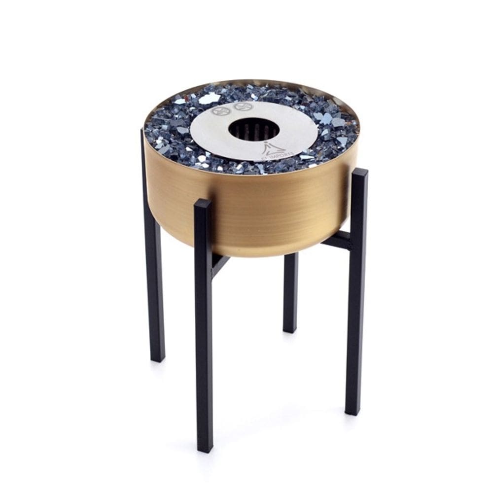 Lareira Ecológica Modelo Tocha Dourada Média - K3 Imports