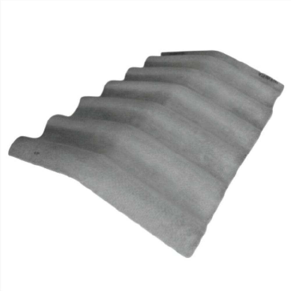Kit com 20 Cumeeira Normal 1100x6mm 20 Graus Cinza