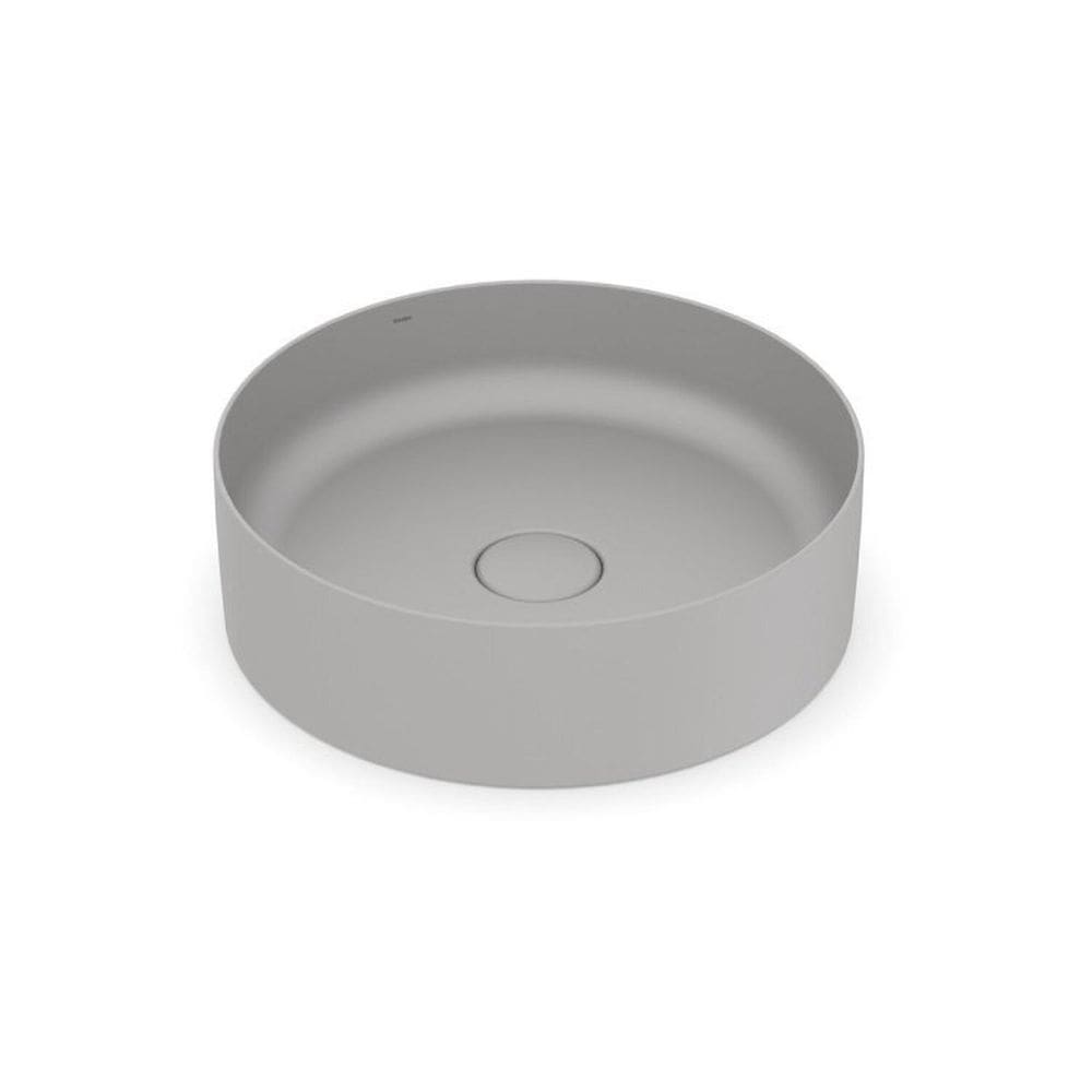 Kit 2 Cubas de Apoio Redonda sem Mesa 390 Platinium P2 Incepa Stone