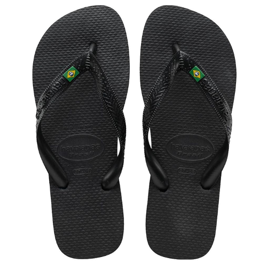 Chinelo Havaianas Masculino Logo Brasil