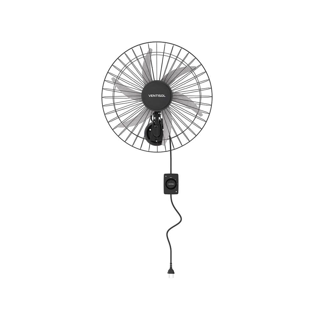 Ventilador de Parede Ventisol 50cm 6 Pás Oscilante Steel Premium Bivolt