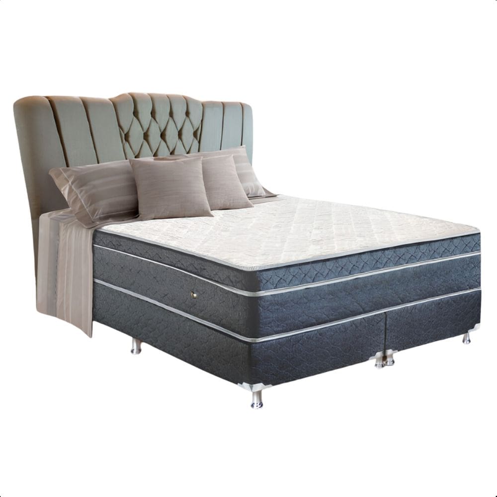 Colchão Kenko Magnético Vibro 198X158 Therapy Cromo 8 Cap
