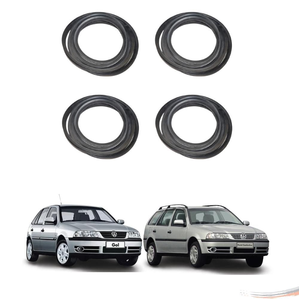Kit Borrachas 4 Portas Linha Premium Gol Parati G2 G3 G4 - UN / 4 [F103]