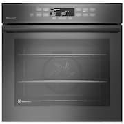 Forno Elétrico Embutir Electrolux Expert  80 Litros de Capacidade, Grill e Painel Touch Cinza Metalizado - OE8EW