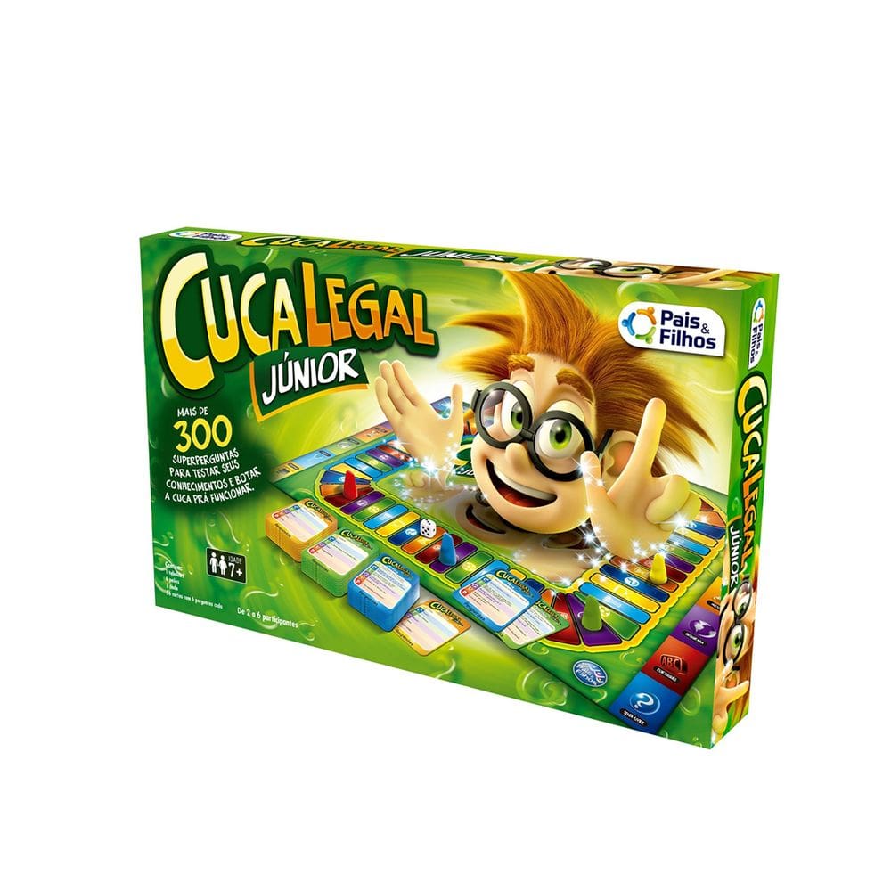 Jogo Cuca Legal Júnior Educativo e Divertido para Crianças