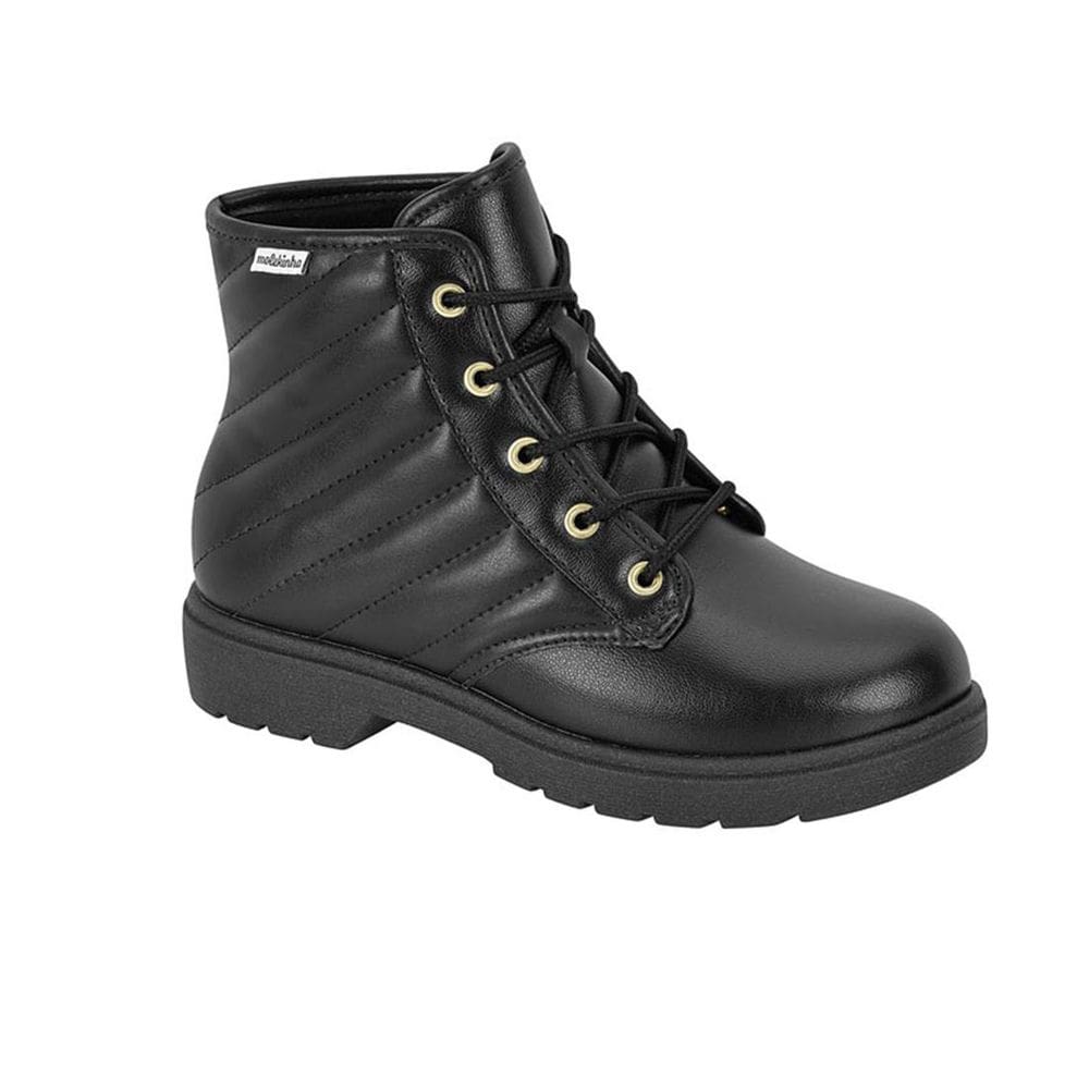 Bota Molekinha Infantil Preta