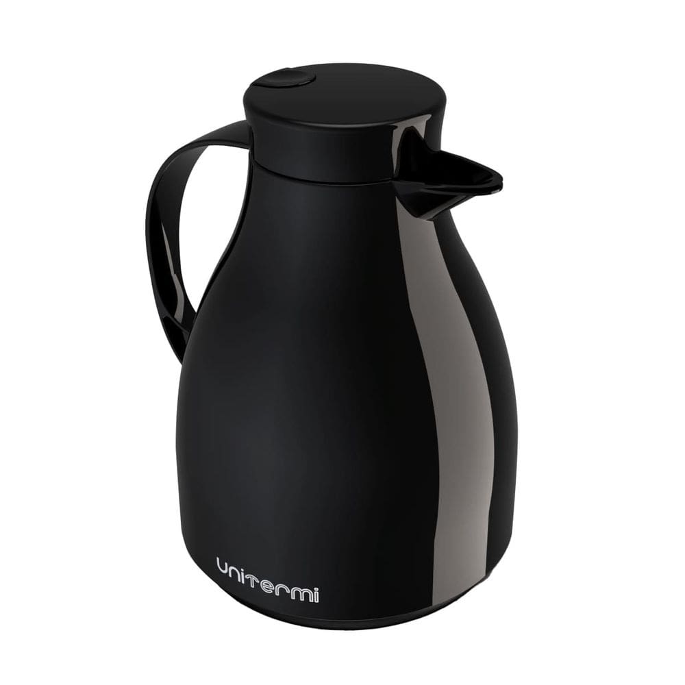 Garrafa Térmica Mesa Paris Preta 1L Bule Gatilho Chá Café