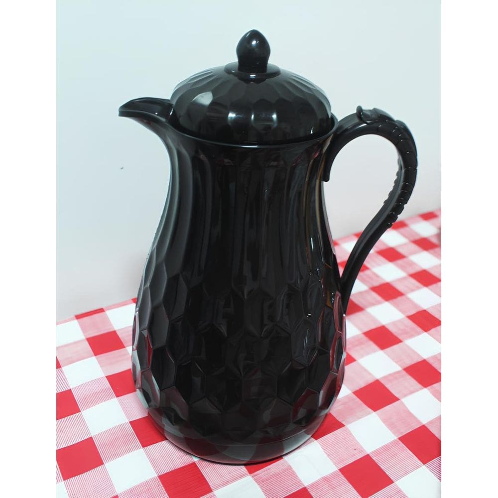 Kit 2 Garrafa Térmica De Mesa 1L Elegante Vintage Café Leite