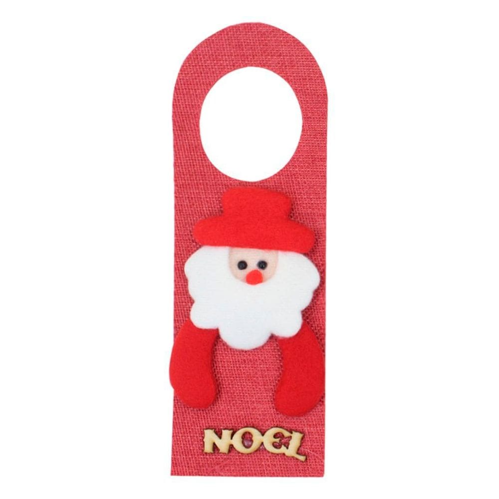 Enfeite Trinco Porta Tecido Natal Natalino Papai Noel 22cm