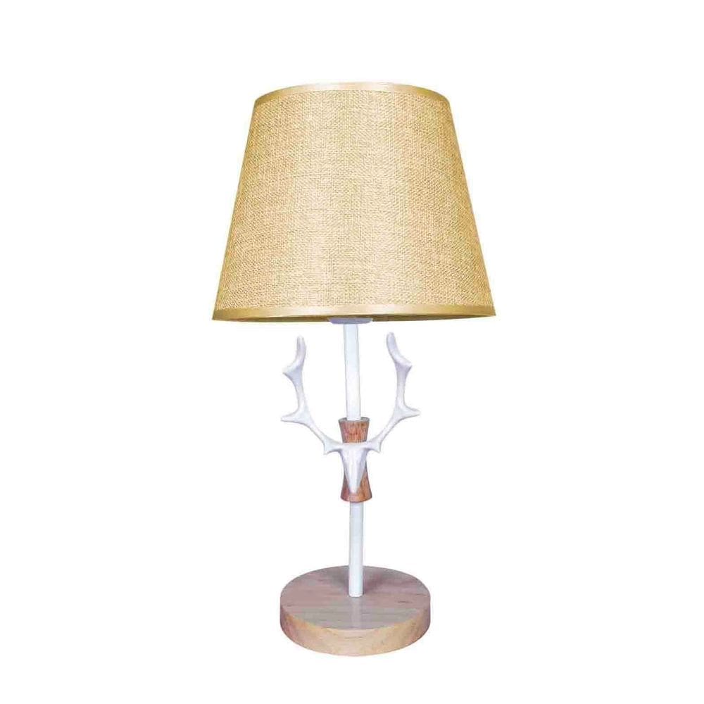 kit Casal 2 Abajur Luminária Dourada De Mesa 43cm Bivolt 110/220v