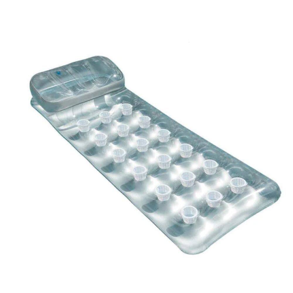 Colchão Inflável Bóia Copinhos Intex Para Bronzeamento