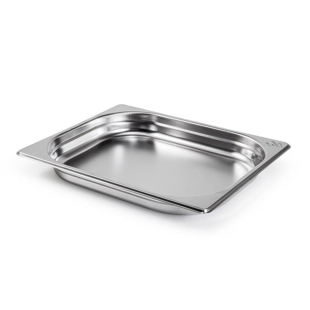 Cuba Inox 1/2 Aço Inoxidável 40mm Gourmet Mix Prata