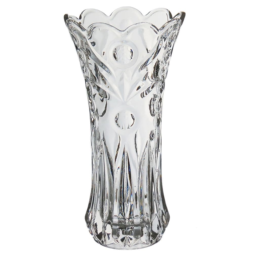VASO DECORATIVO ENFEITE CASA FLOREIRO HOME&CO VIDRO 25x13x13cm TRANSPARENTE