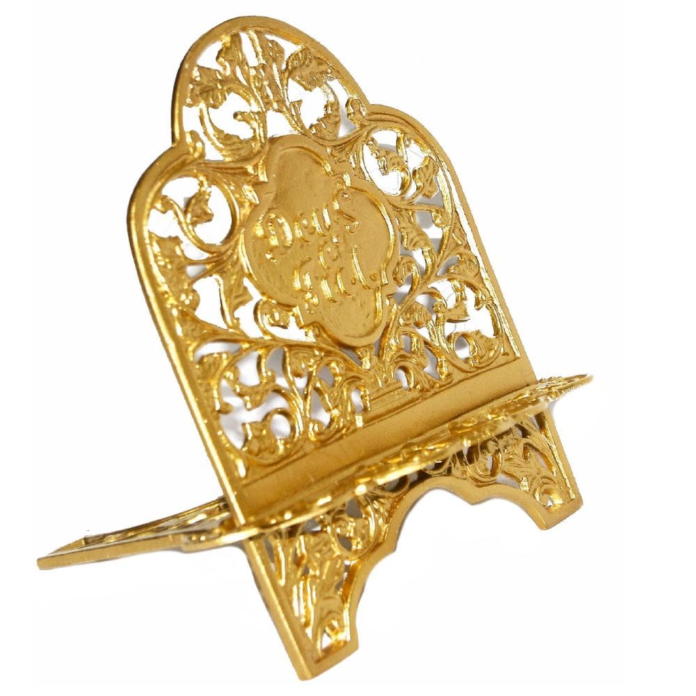 Porta Bíblia Suporte Para Bíblia Dourado Deus É Fiel