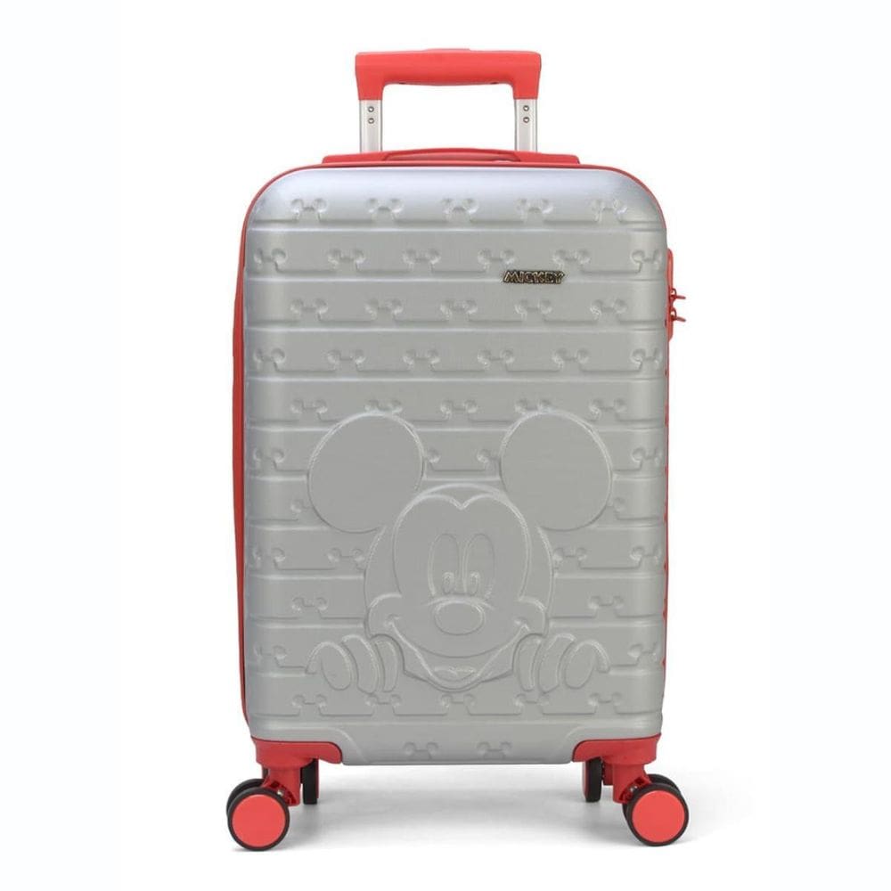 Mala De Viagem Média Abs Rígida Cadeado Mickey Mouse Disney