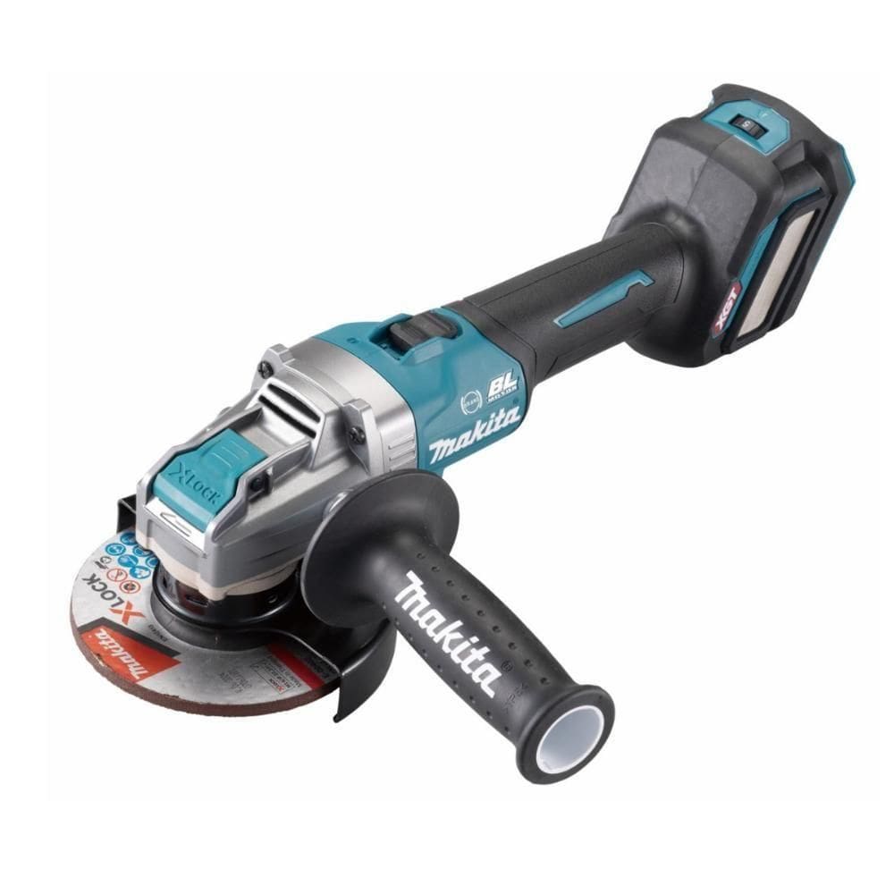 Esmerilhadeira Angular 125mm Sem Fio 40v Resistência água Motor Bl Com Sistema Aws Ga041gz04 Makita