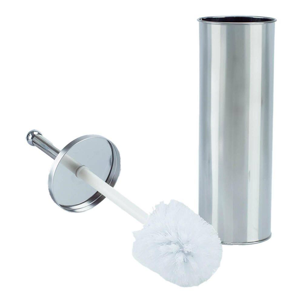 Escova Sanitária Para Banheiro Com Suporte De Inox