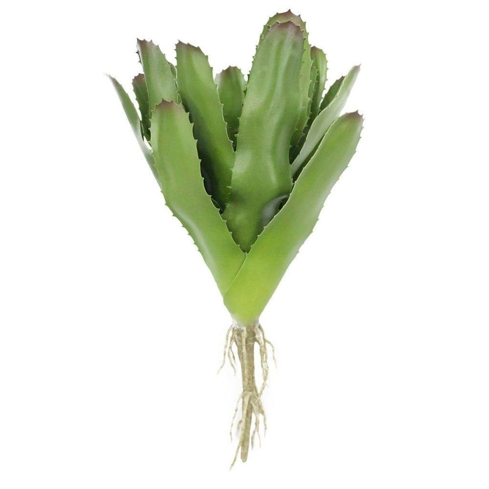 Kit 2 Bromélia Planta Artificial Plástico 28cm