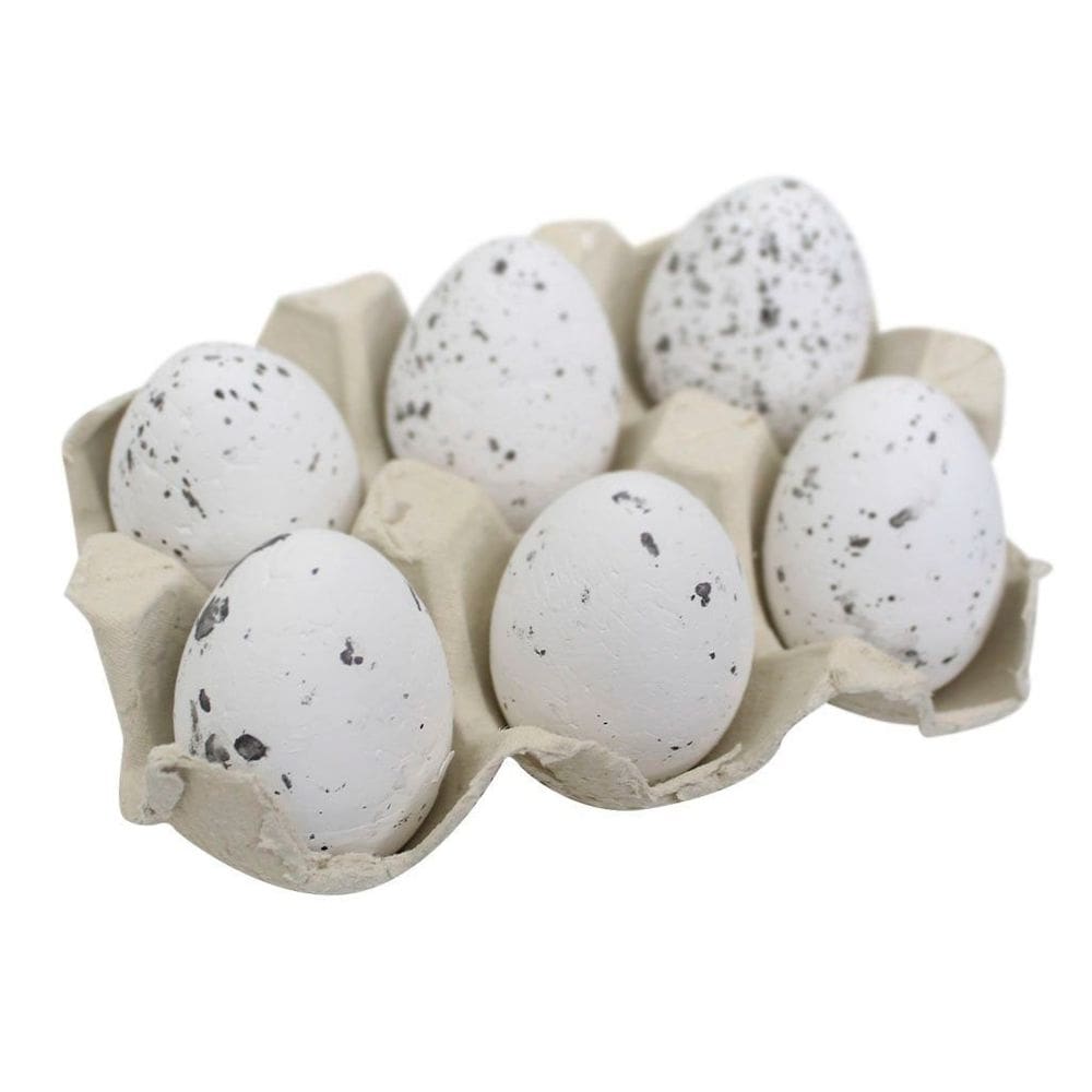 Kit Enfeites Decorativo Páscoa Bandeja De Ovos Isopor