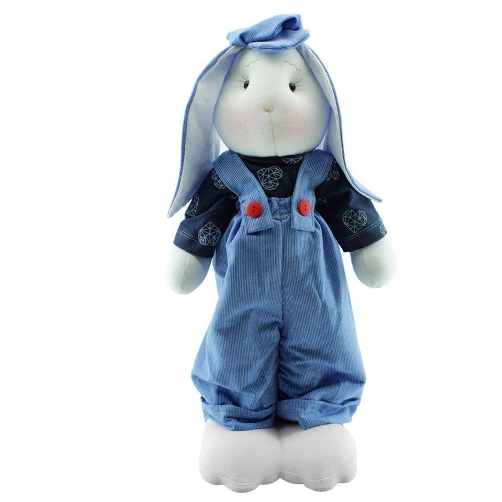 Coelho de Páscoa Maquinista Artesanal Decorativo 55cm