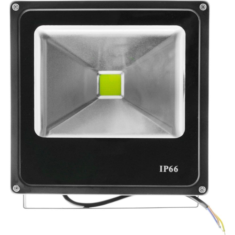 Kit 2 Refletor De Led Externo Jardim Muro 10W Bivolt Verde