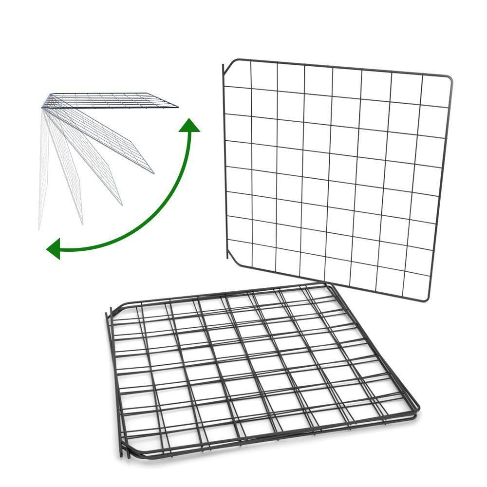Kit 4 Portinha Tela 40X40 Cm Branco