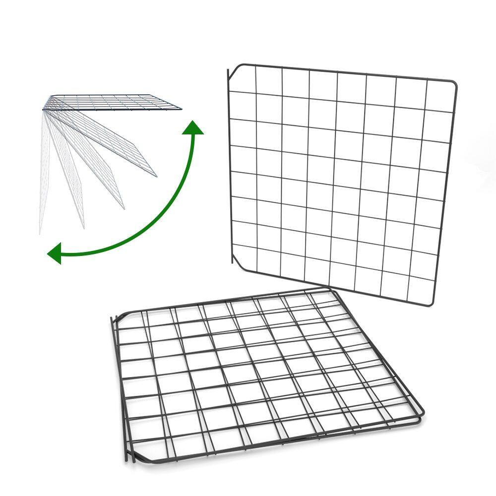 Kit 3 Portinha Tela 40X40 Cm Branco