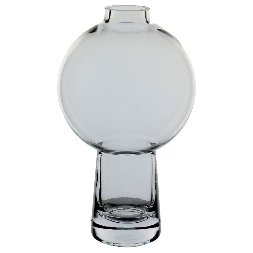 VASO DECORATIVO ENFEITE CASA VINTAGE HOME&CO VIDRO 25x15x15cm TRANSPARENTE