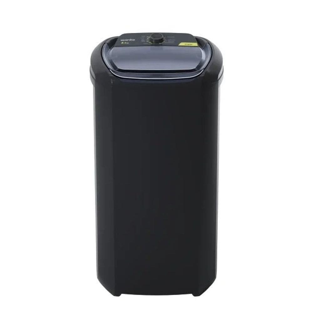 Lavadora de Roupas Semiautomática Super - 8,5 Kg - Preta - Wanke