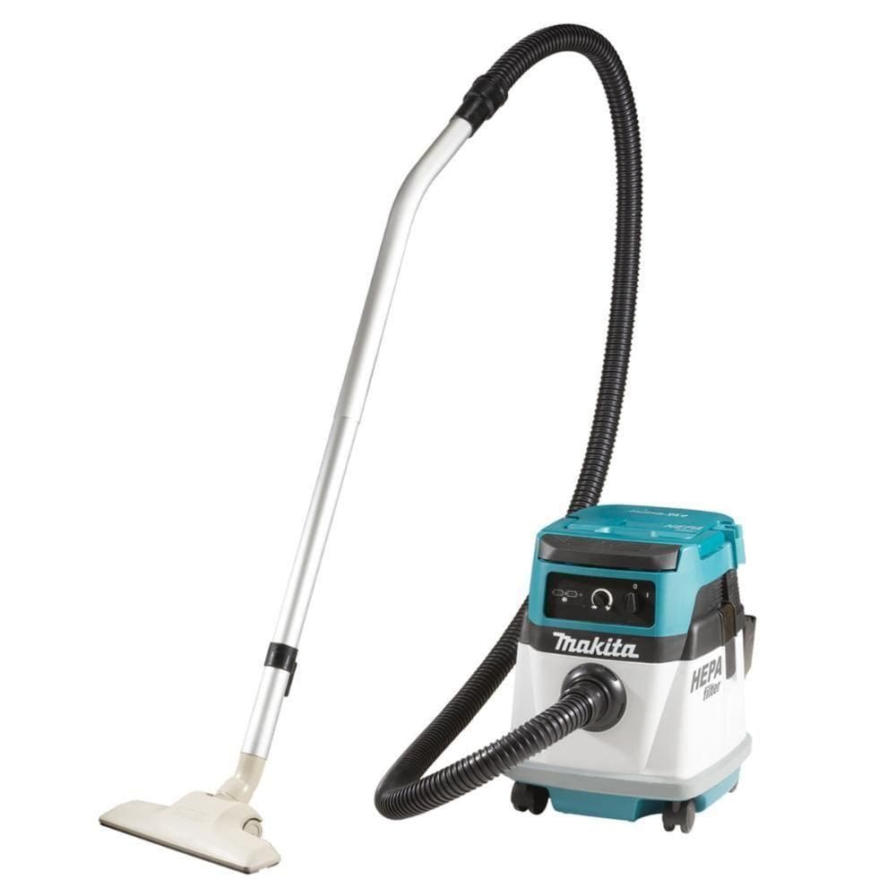 Aspirador De Pó Hibrido Elétrico E Sem Fio 36v Hepa Com Acessórios E 10 Sacos Dvc151lz 127v Makita