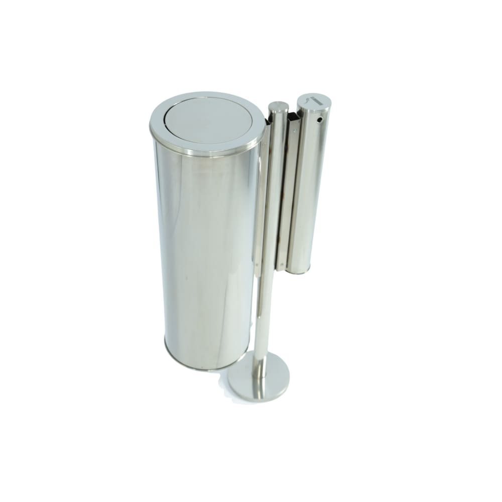 Lixeira Externa Individual com Bituqueira 50L Basculante