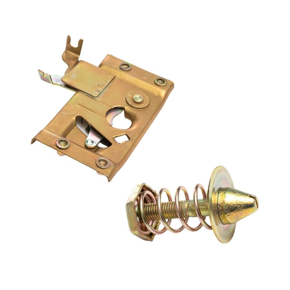 Fechadura Tranca Inferior Completa Pino Mola Capô D20 91-97 [F103]