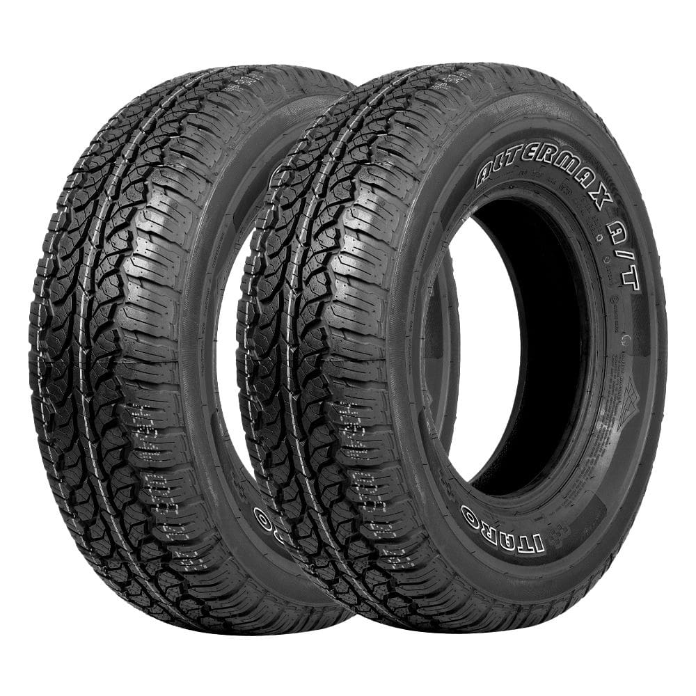 Jogo 2 Pneus Itaro Aro 16 Altermax A/T 235/70R16 106T - Letras Brancas