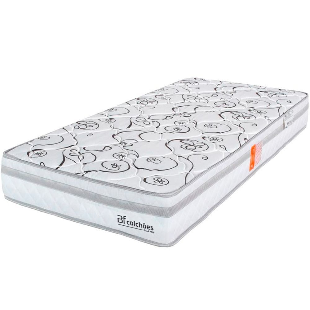 Colchão Solteirão Ortopédico Firme Espuma D28 97x203x24cm BF Colchões