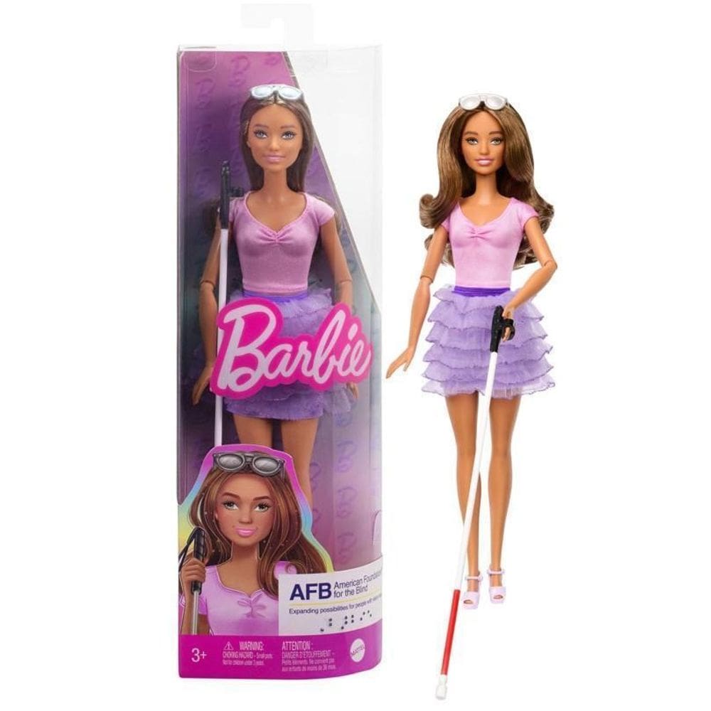 Boneca Barbie Fashionista Cega - Mattel Hrh17