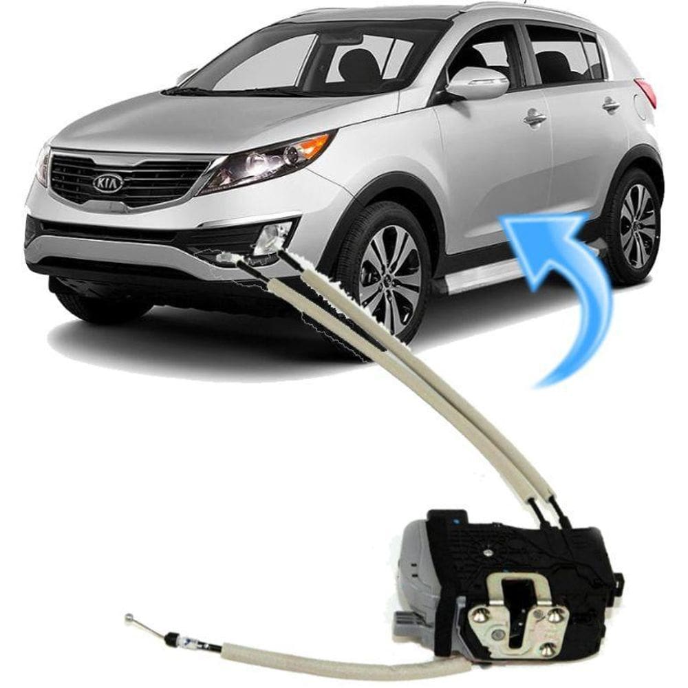 Fechadura Eletrica Porta Sportage 2.0 2011 À 2016 Esquerda