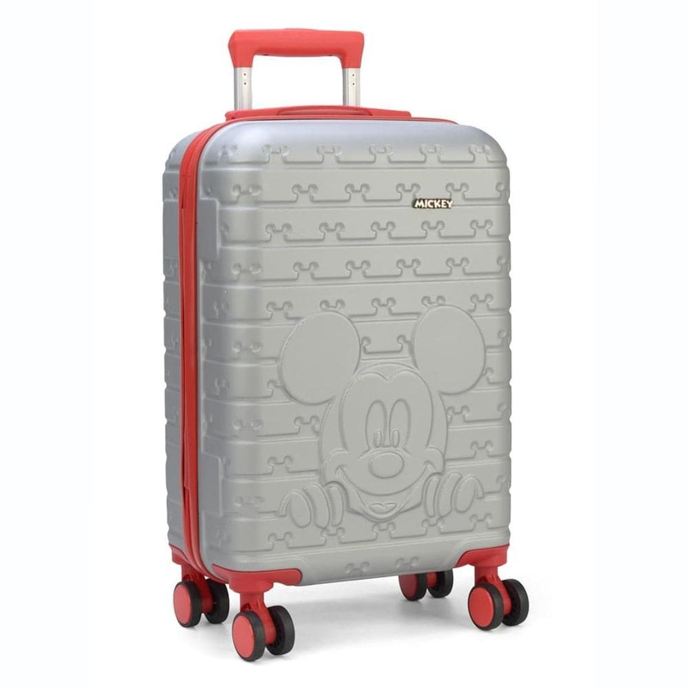 Mala De Viagem Grande Mickey Prata