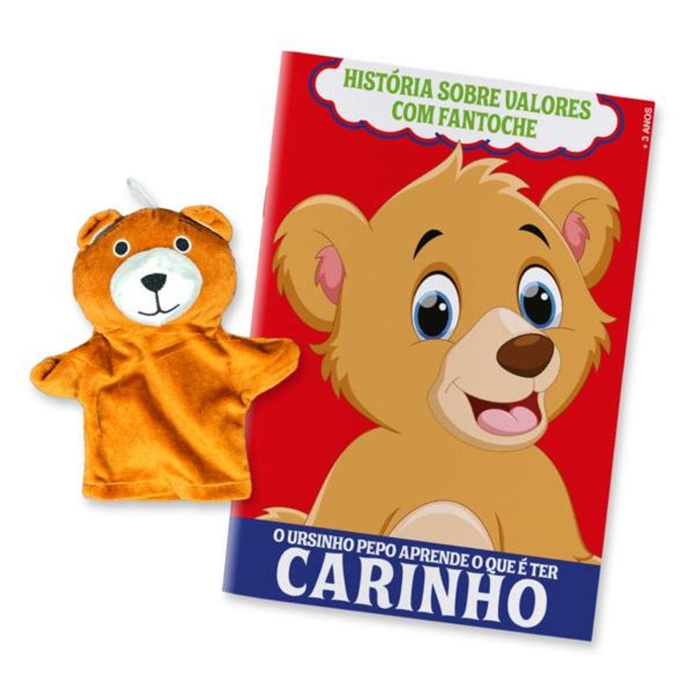 História sobre Valores com Fantoche – Urso