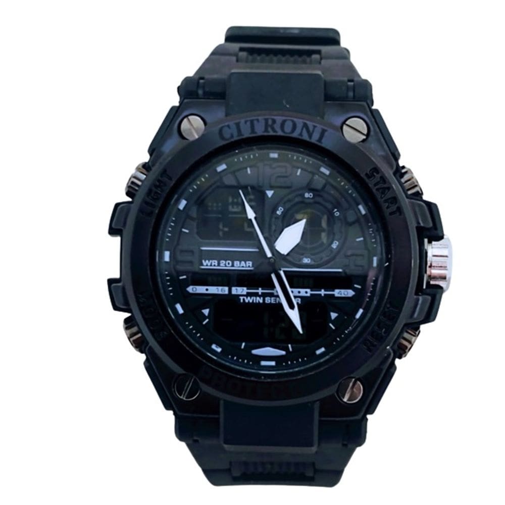 Relógio Masculino de Pulso Militar Resistente Pesado Luxo