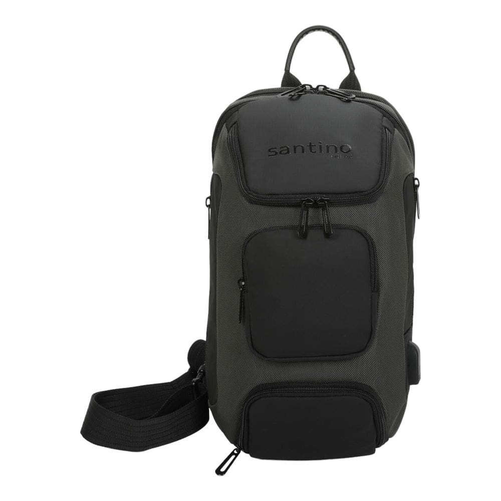 Mochila Notebook Quinn By Santino Poliéster Verde M