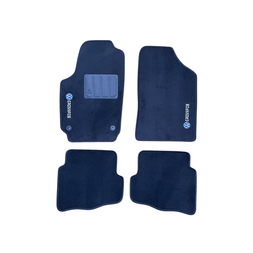 Tapete Carpete 6Mm Volkswagen Crossfox 2016 2017 2018 2019