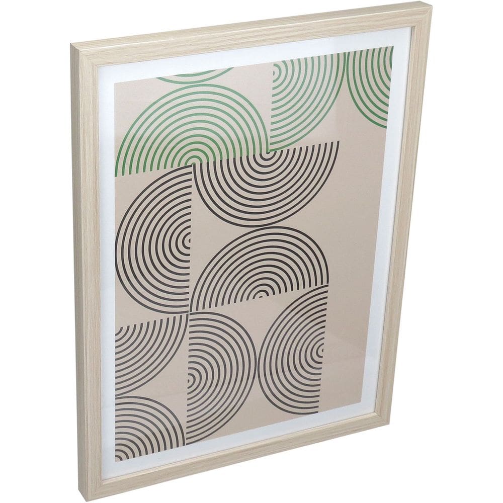 QUADRO DECORATIVO PAREDE CASA HOME&CO MDF 39x29x2cm PRETO