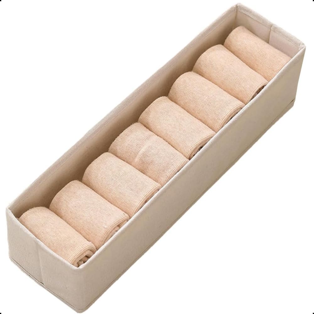 Organizador Para Gaveta Guarda Roupas Algodão Cotton Linen