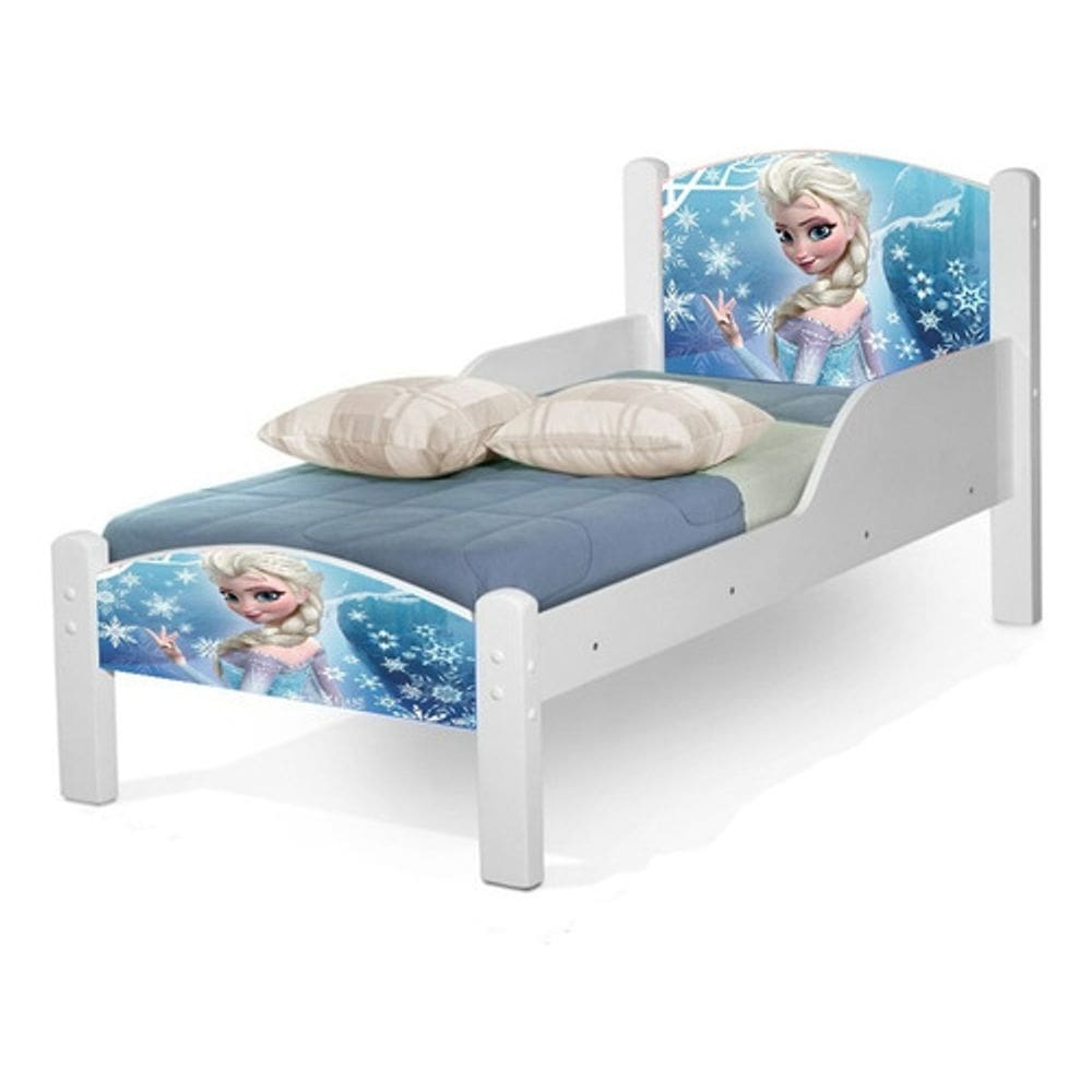 Mini Cama Infantil Da Frozen Para Menina