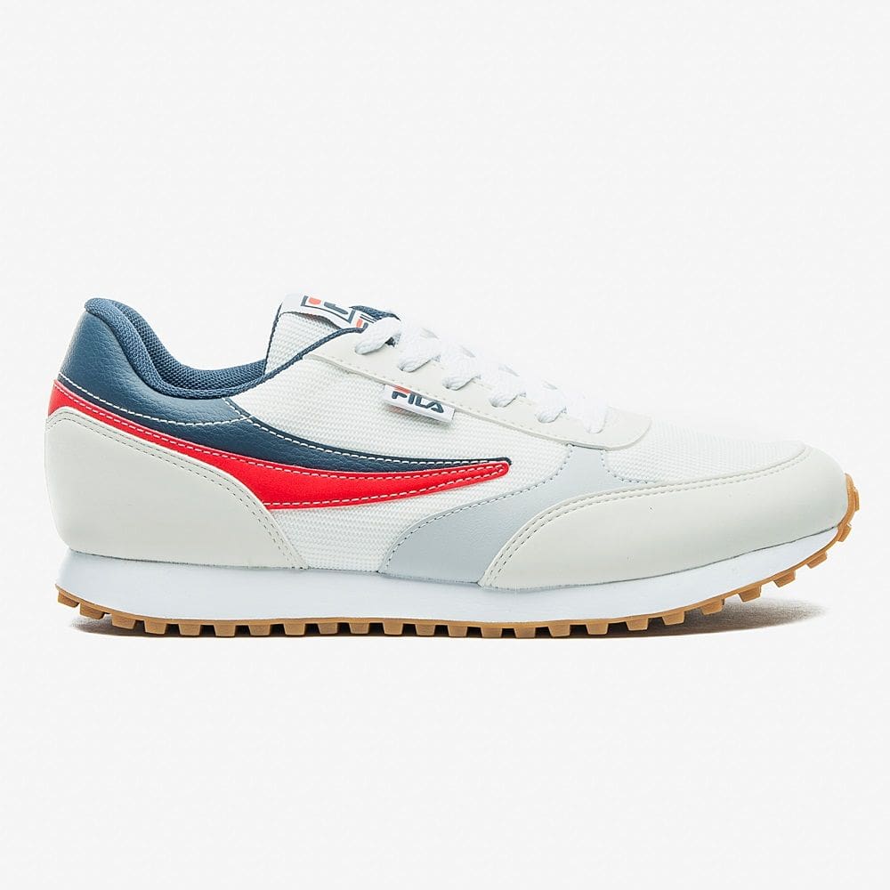Tênis Fila Renno Classic Masculino Branco/Marinho
