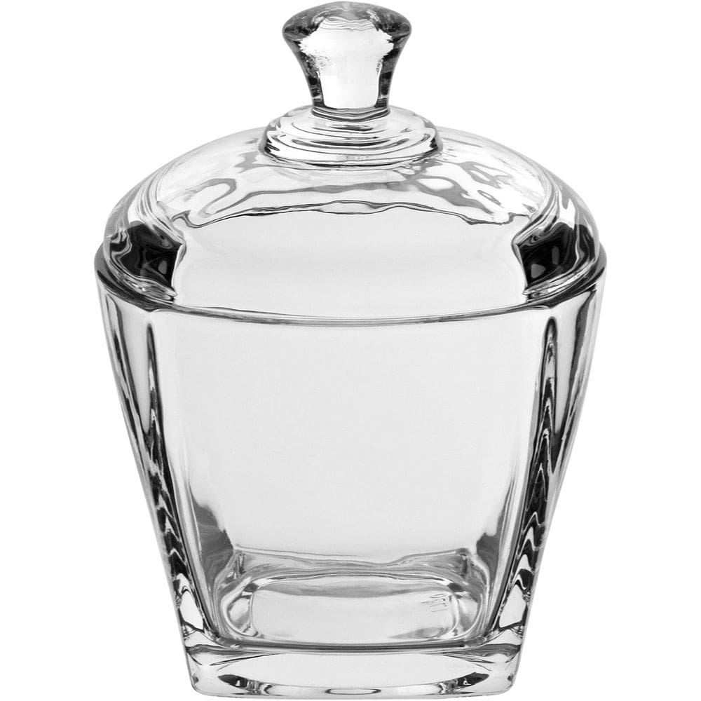 POTICHE BALEIRO BOMBONIERE HOME&CO VIDRO 12x9x9cm TRANSPARENTE
