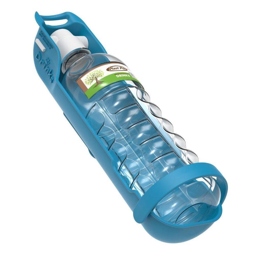 Bebedouro Portátil Pet Eco Pet Drinks 500Ml - Azul