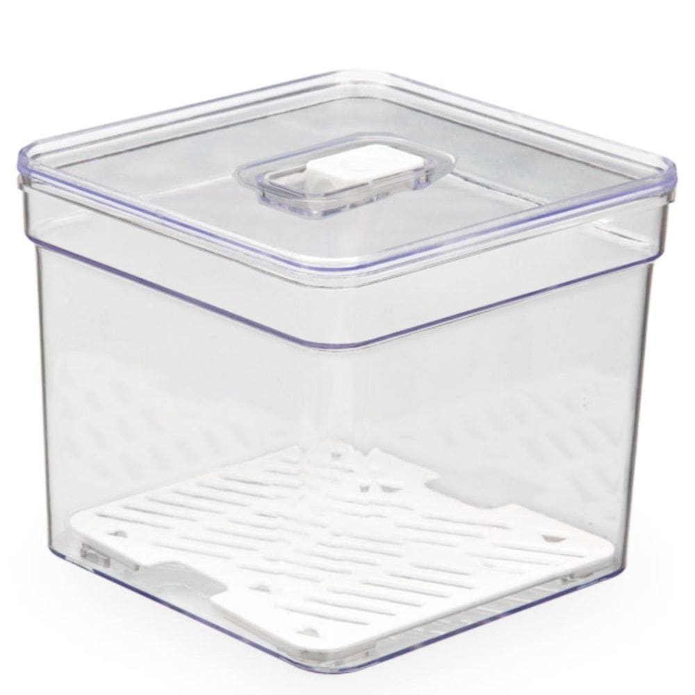 Organizador De Alimentos E Frutas 2,8 Litros 14 Cm Com Tela