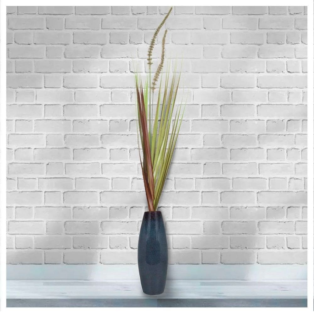 Folhagem Capim Verde Rabo De Raposa Artificial 80cm